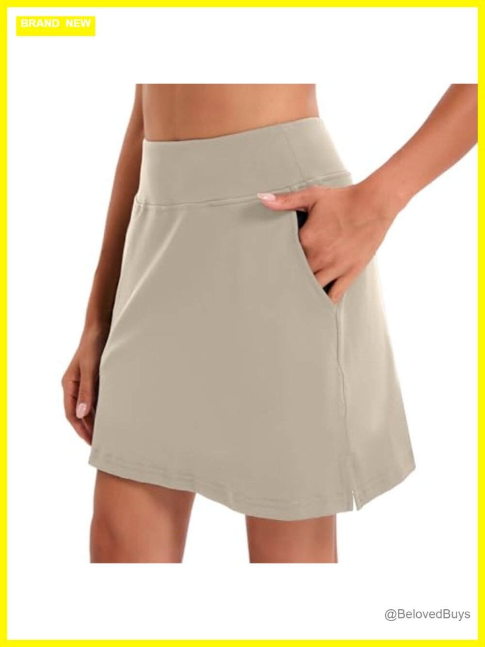 Women's Athletic Skort Lightweight Tennis Golf Running Skirt with Shorts